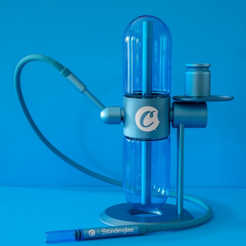 Stundenglass x Cookies Gravity Infuser, thc, dry herb, flower, shisha,  gravity bong, water pipe, hookah, aromatherapy, alternative